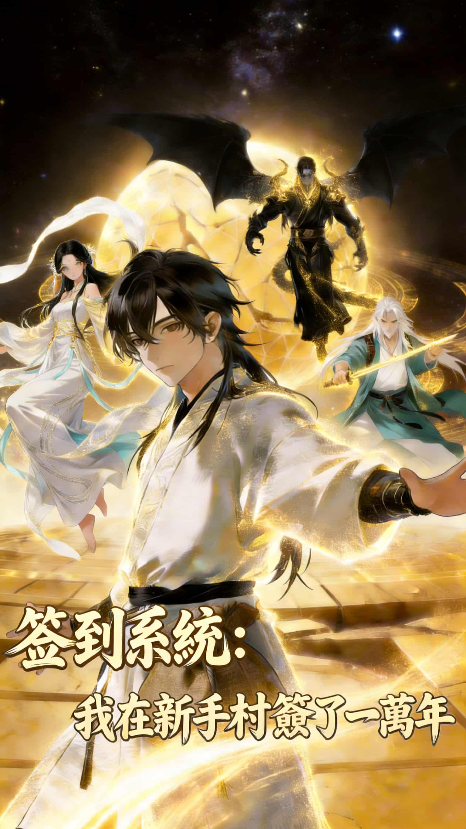簽到系統：我在新手村簽了一萬年