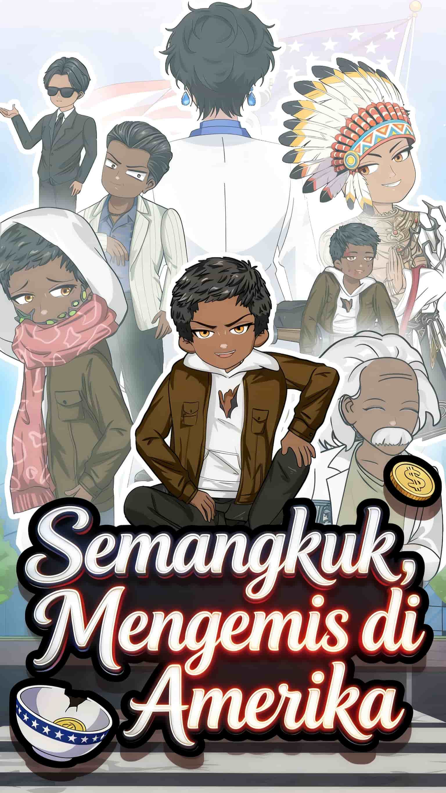 Semangkuk, Mengemis di Amerika