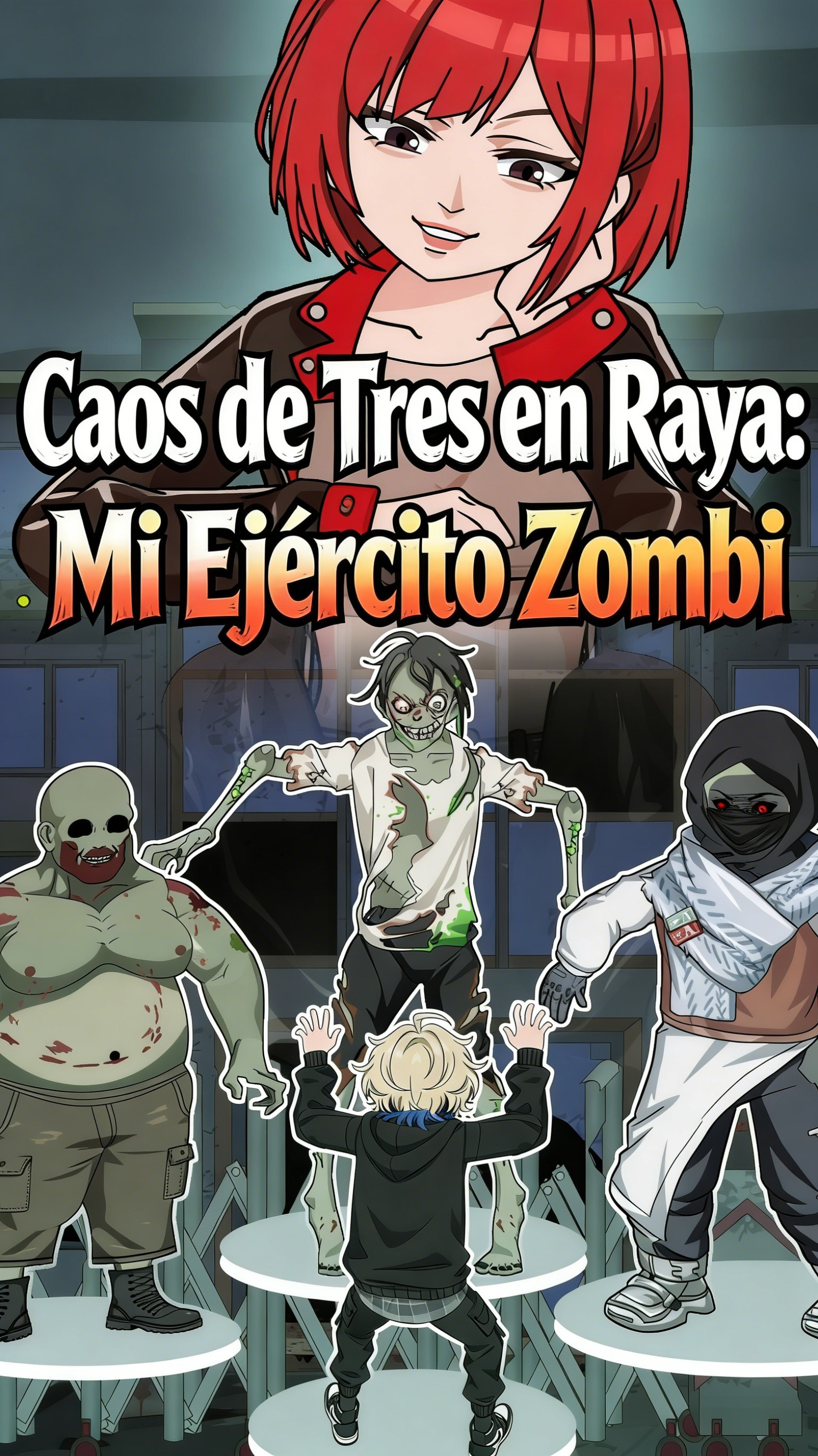 Caos de Tres en Raya: Mi Ejército Zombi