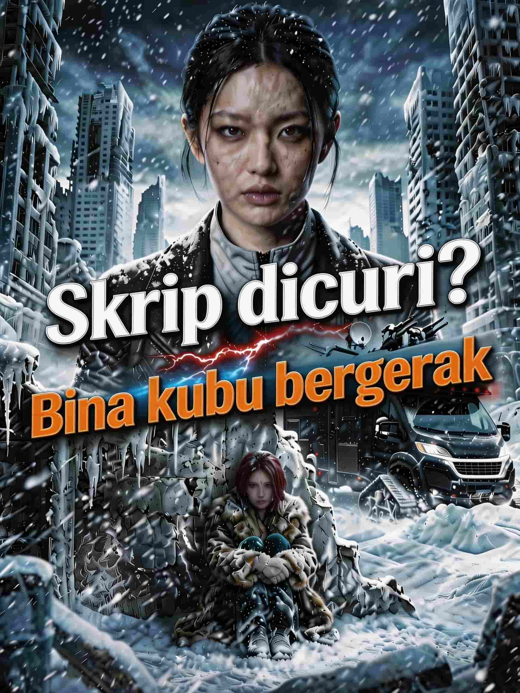 Skrip dicuri? Bina kubu bergerak