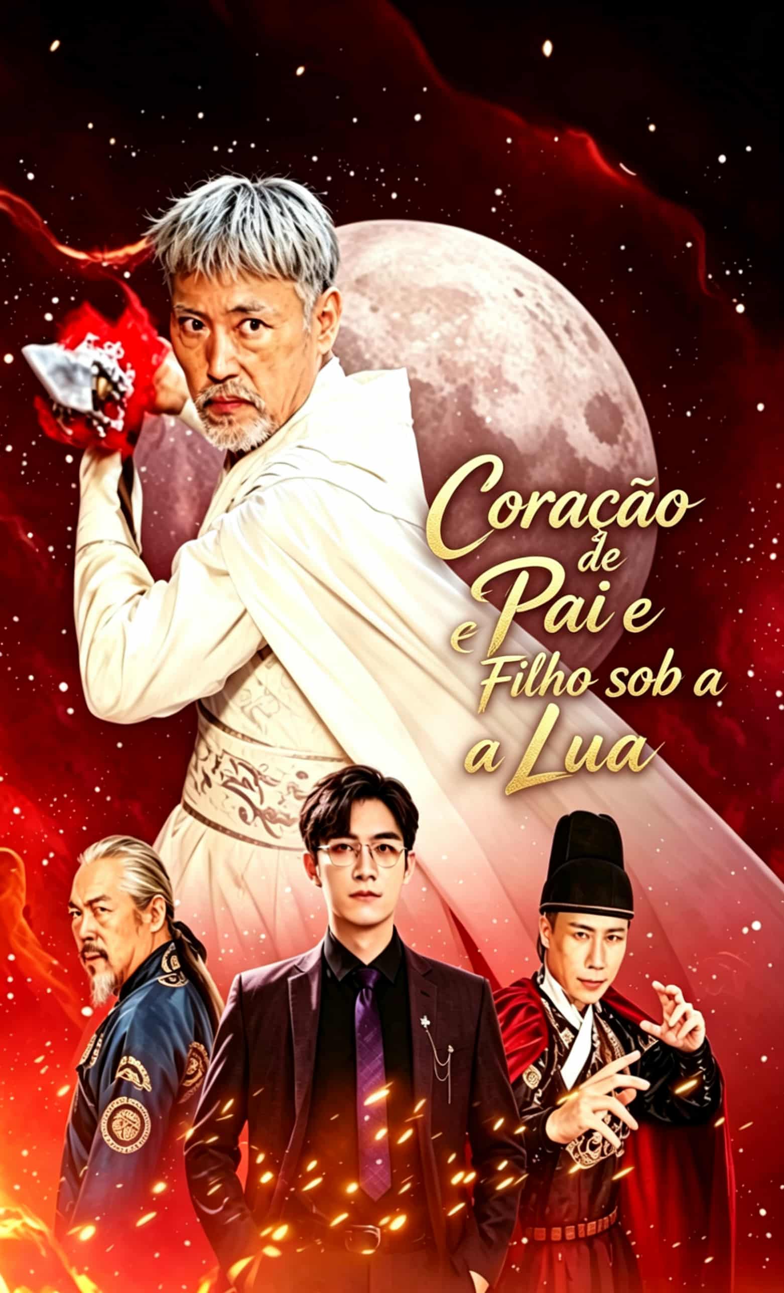Coração de Pai e Filho sob a Lua