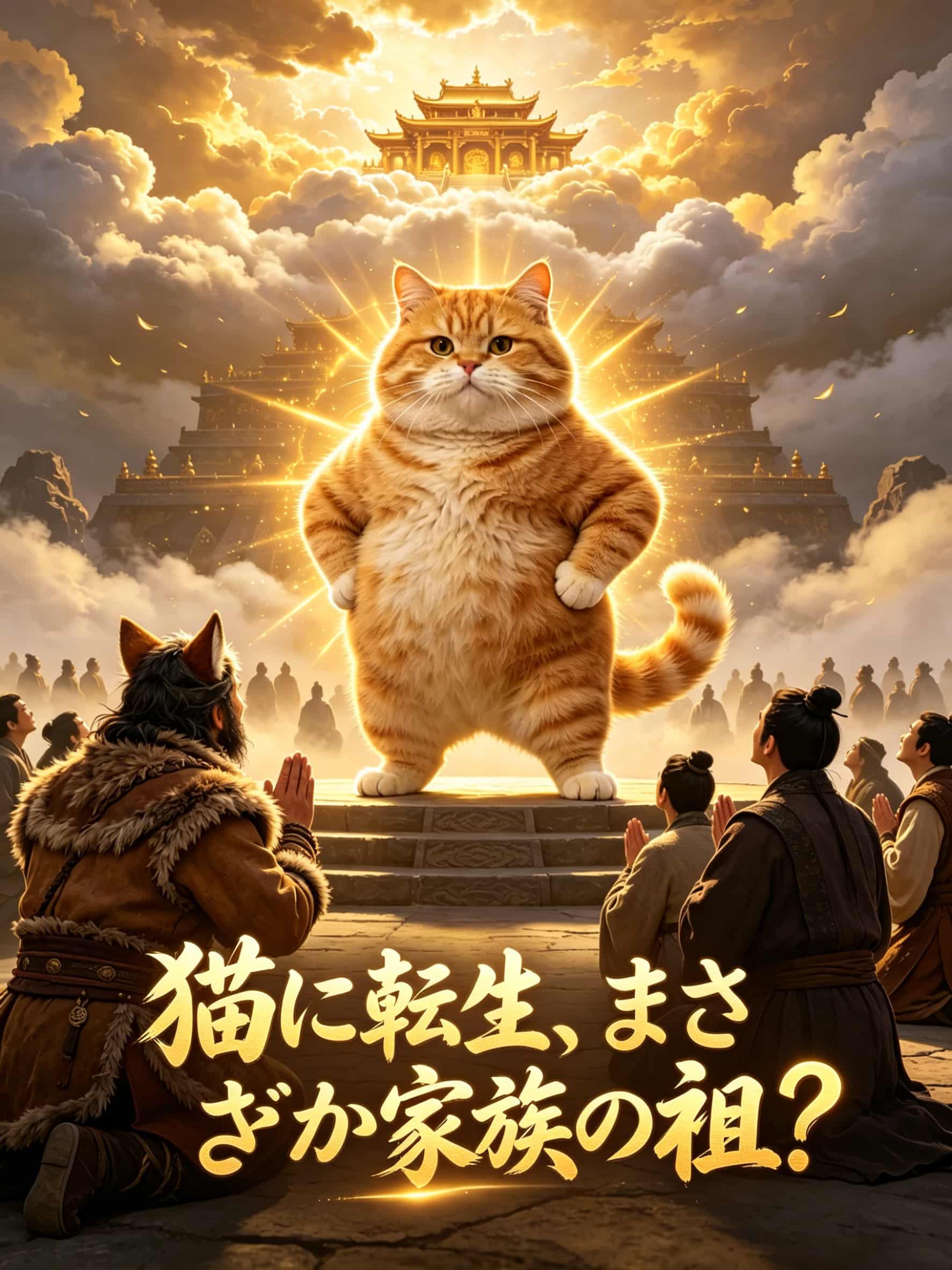 猫に転生、まさか家族の祖？