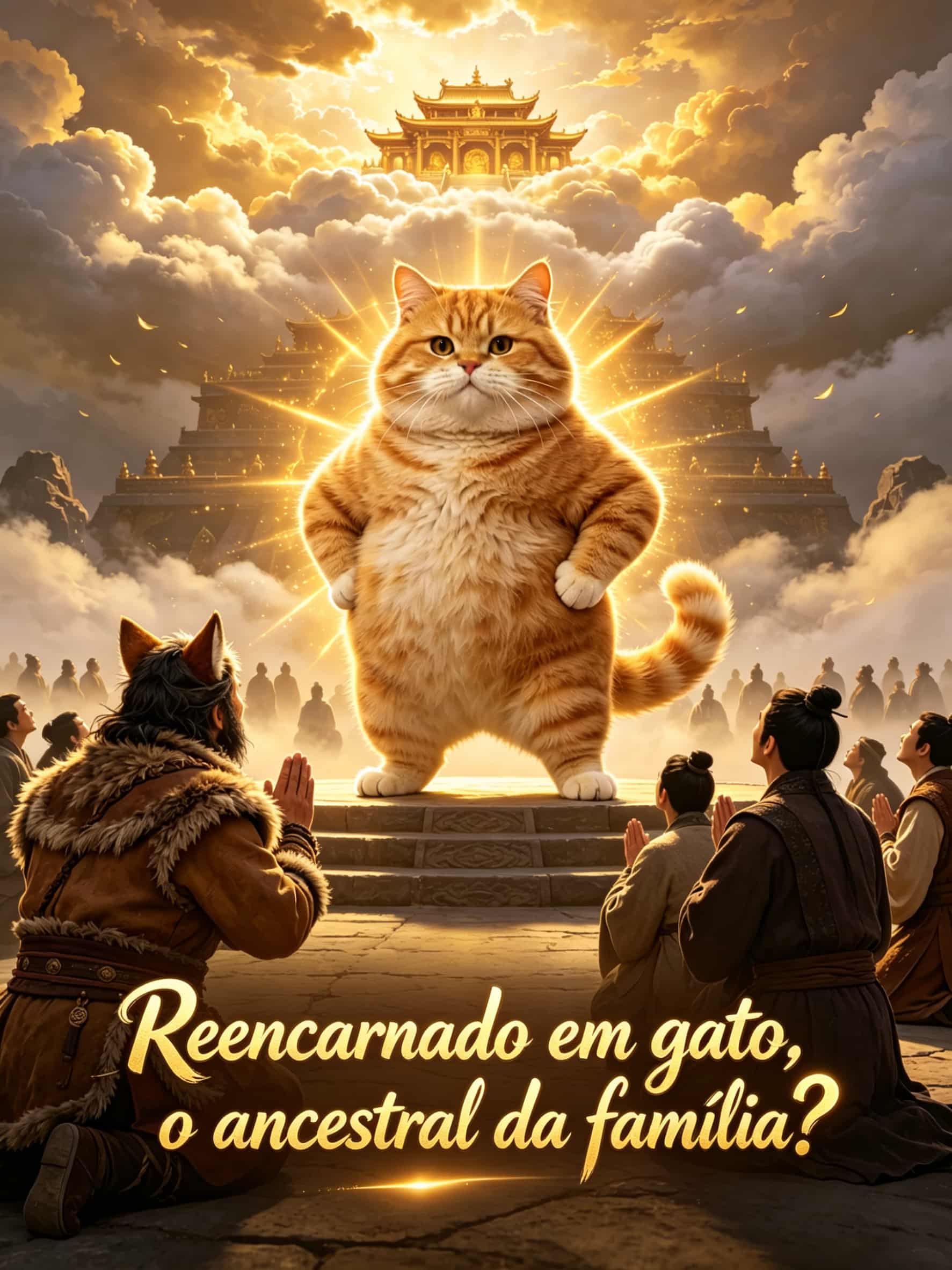 Reencarnado em gato, o ancestral da família?