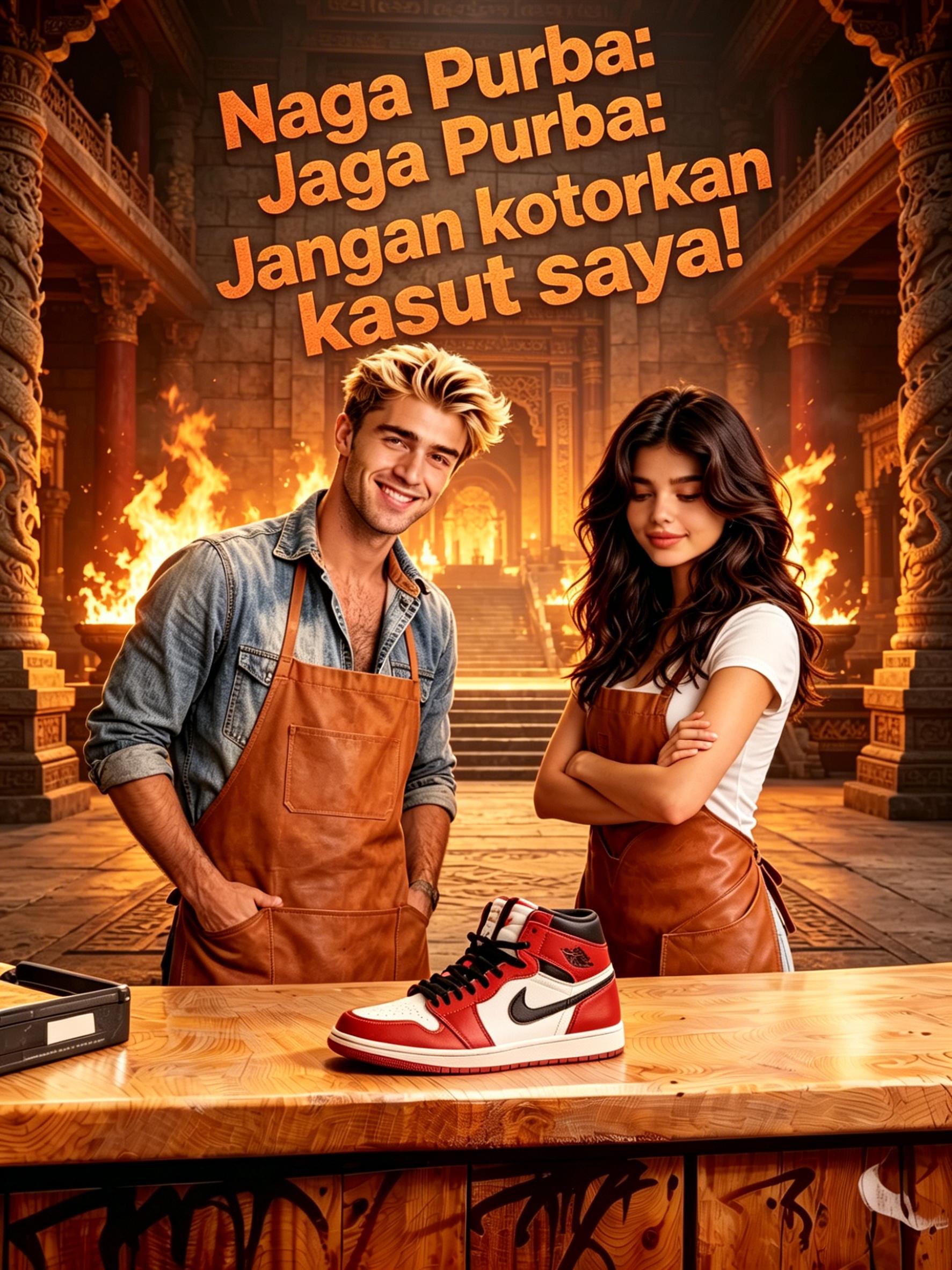 Naga Purba: Jangan kotorkan kasut saya!