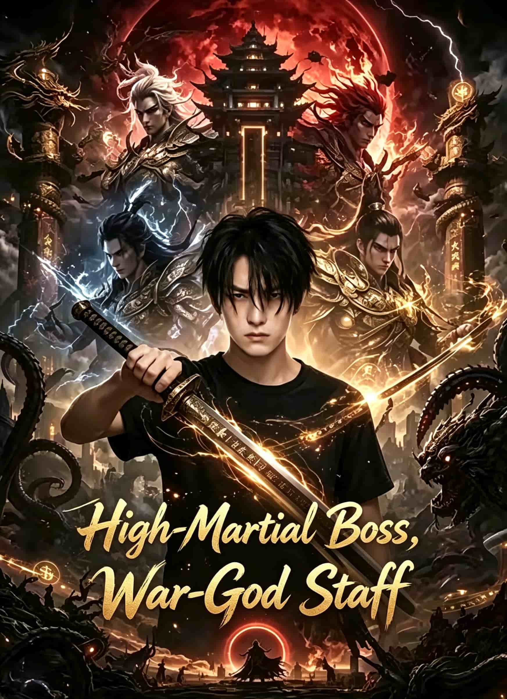 High-Martial Boss, War-God Staff