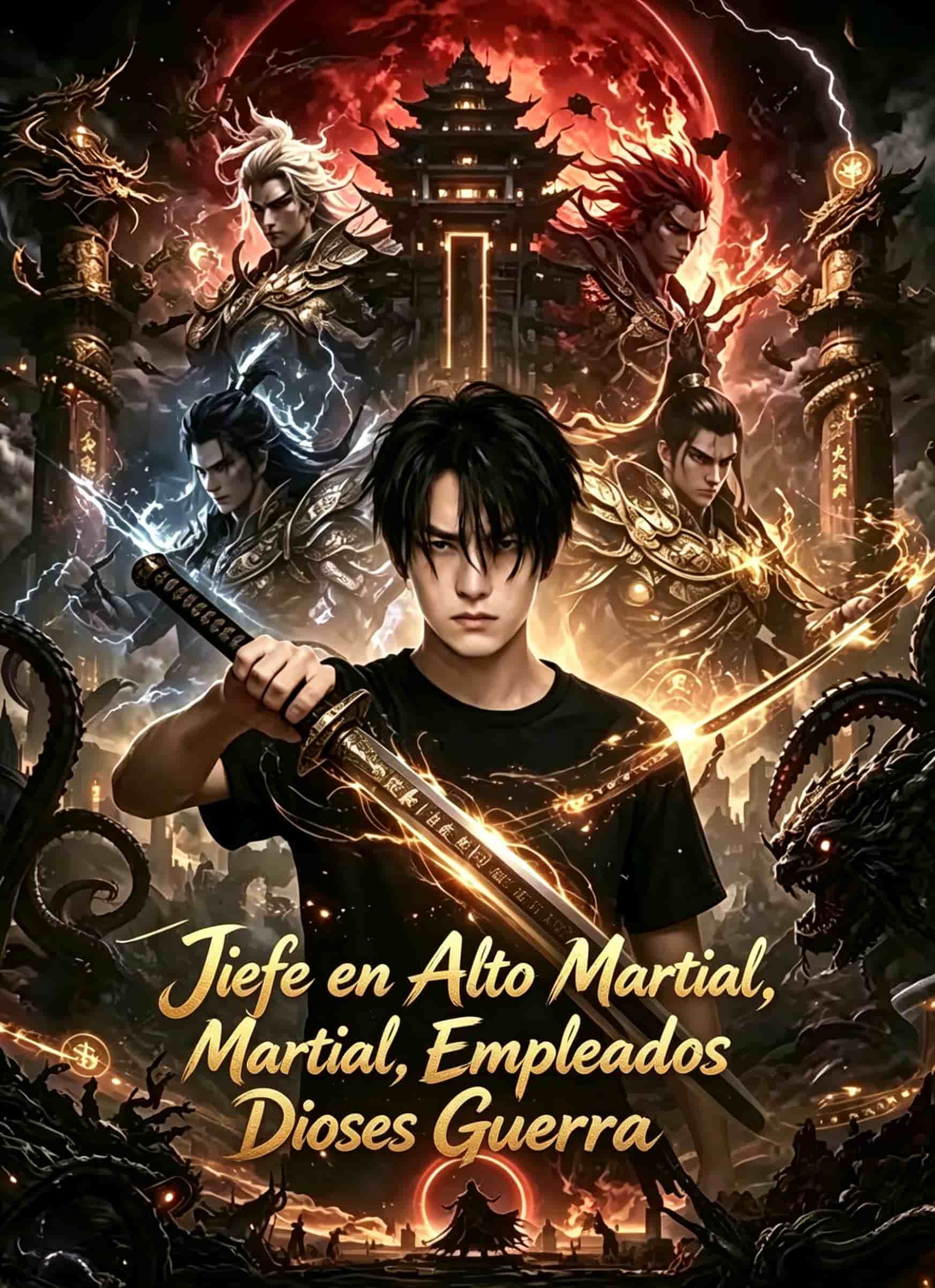 Jefe en Alto Martial, Empleados Dioses Guerra