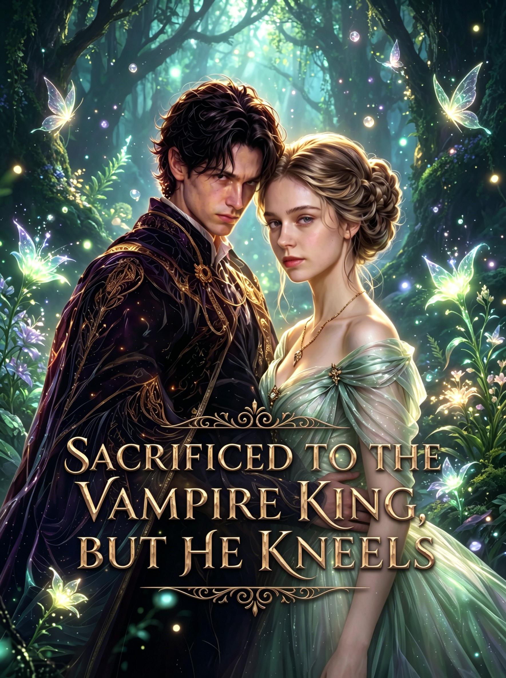 Sacrificed to the Vampire King, But He Kneels