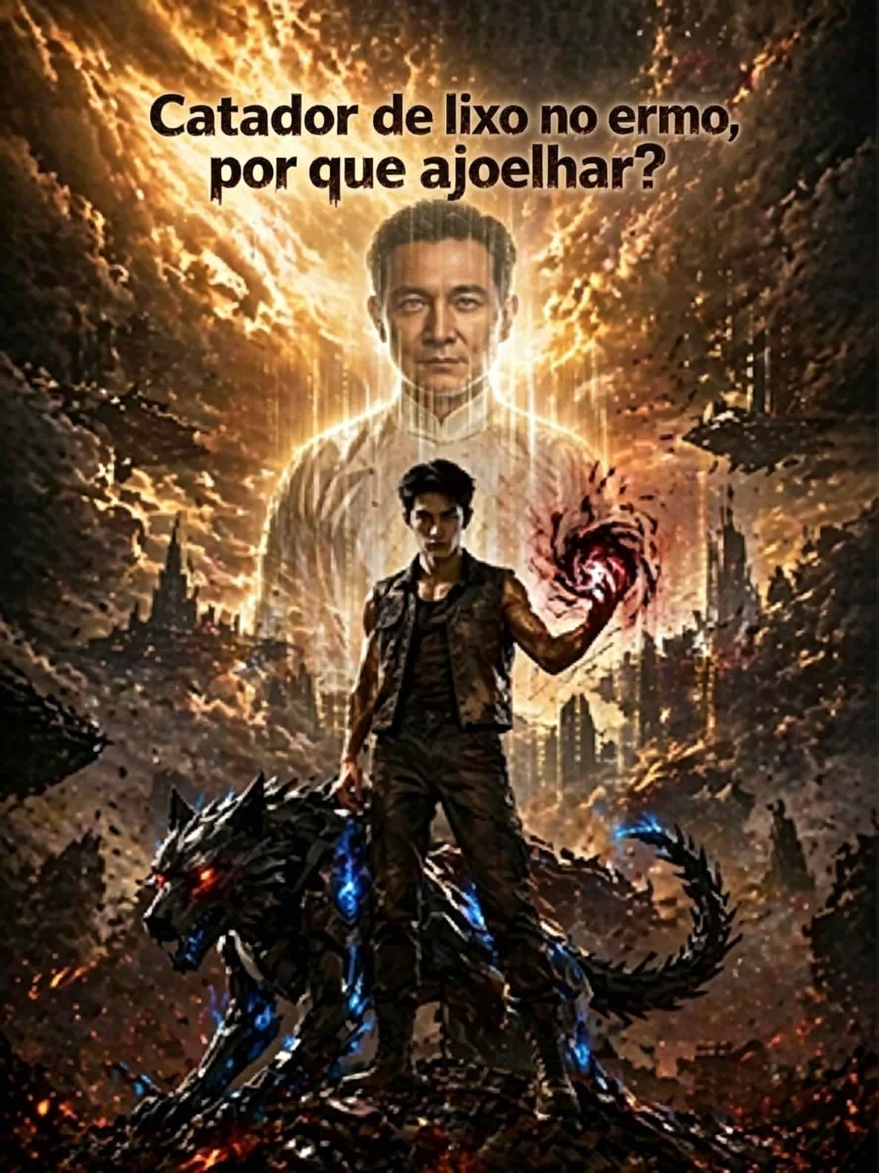 Catador de lixo no ermo, por que ajoelhar?