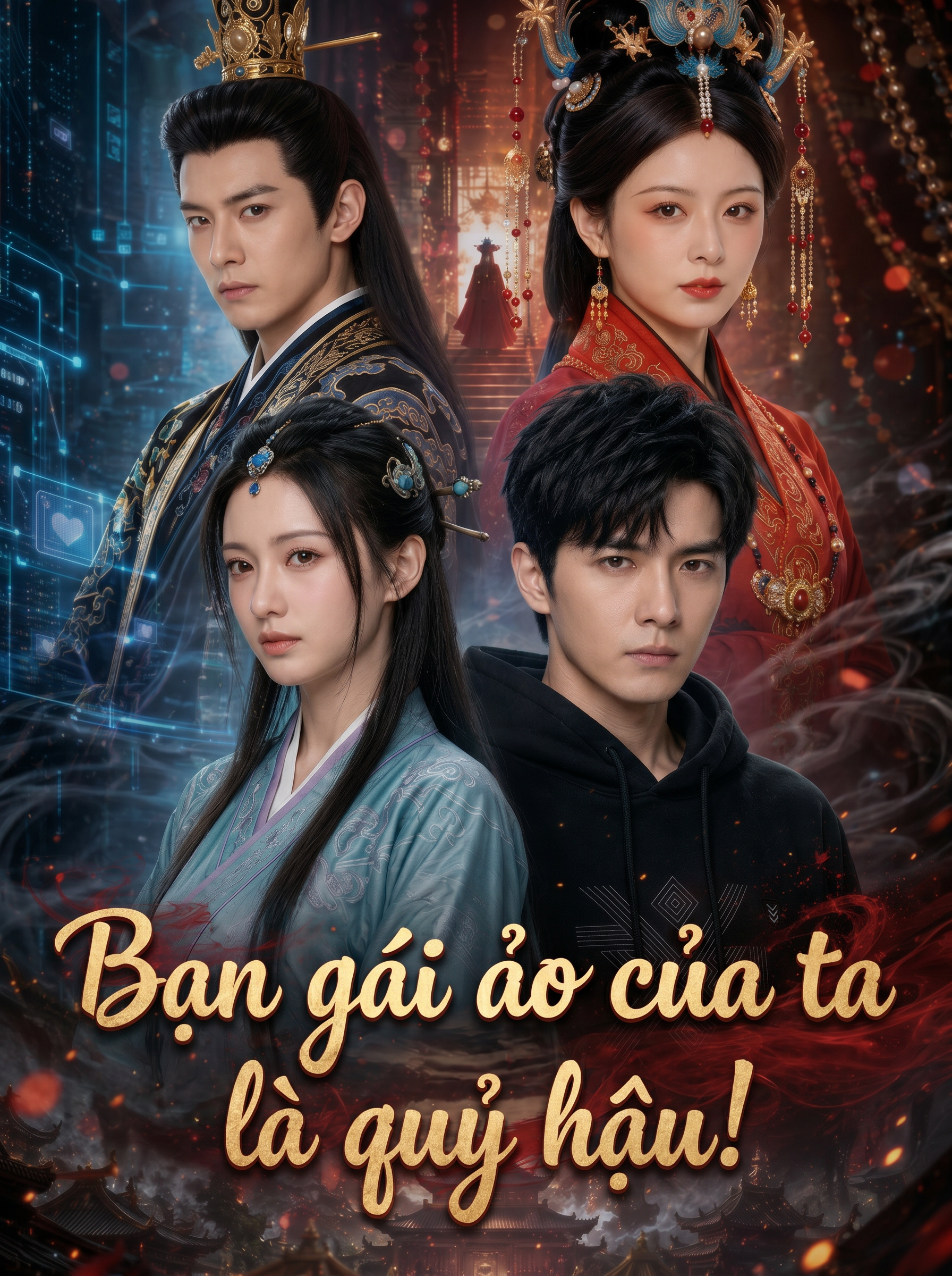 Bạn gái ảo của ta là quỷ hậu!