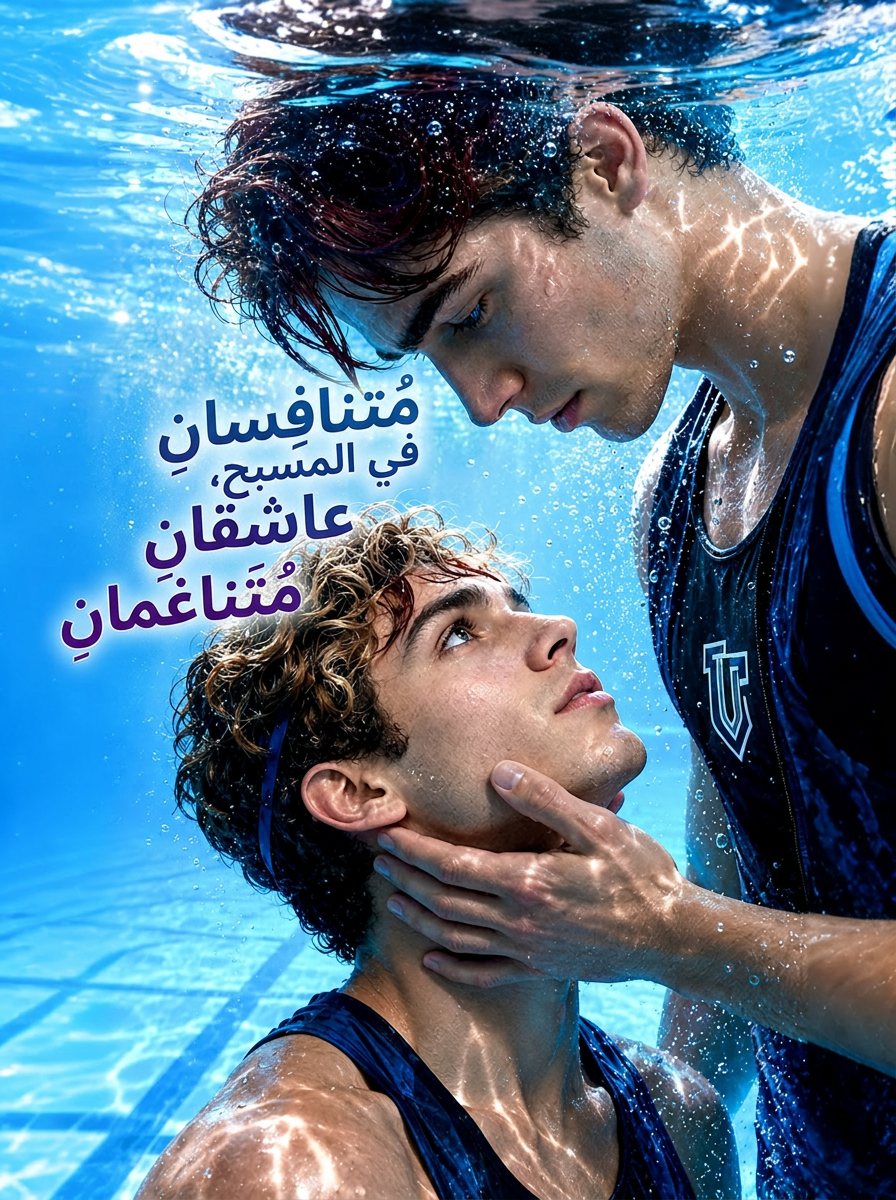 مُتَنَافِسَانِ فِي المَسْبَحِ، عَاشِقَانِ مُتَنَاغ