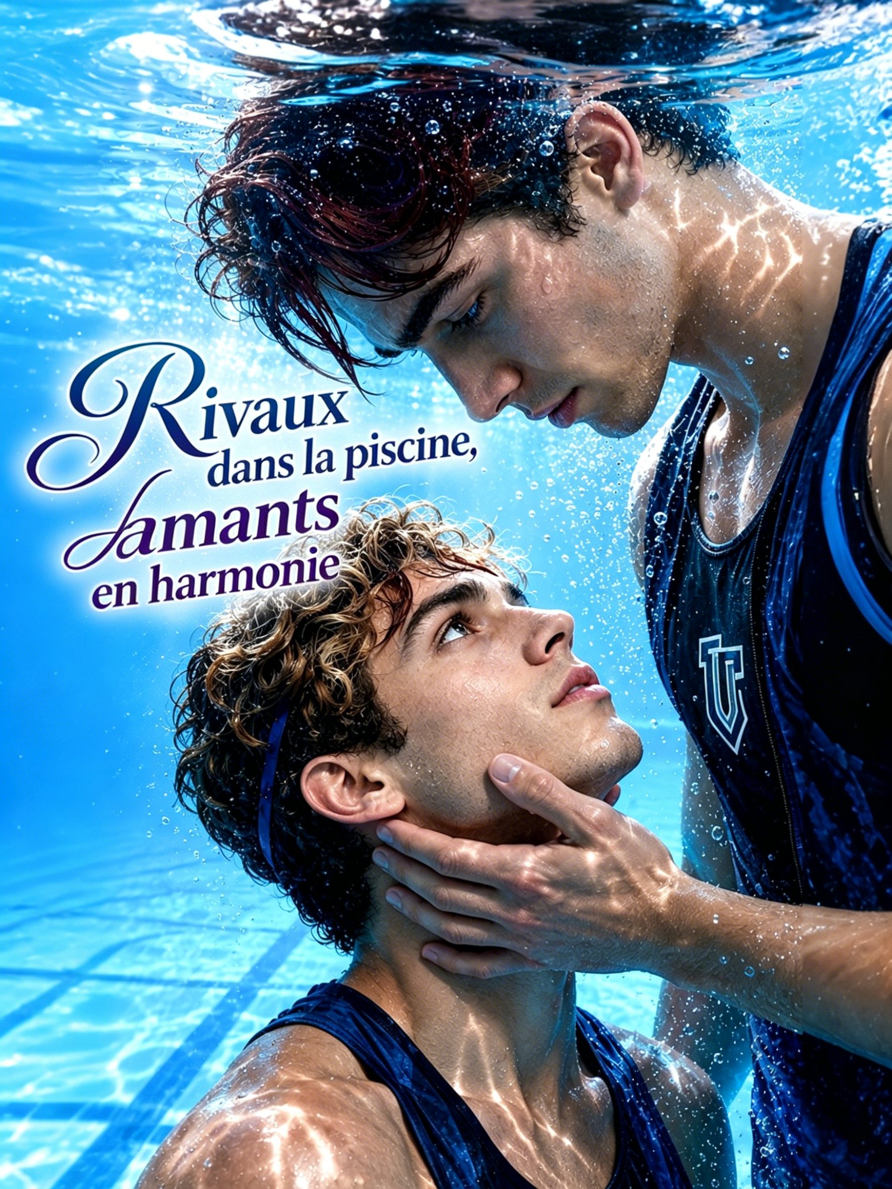 Rivaux dans la piscine, amants en harmonie