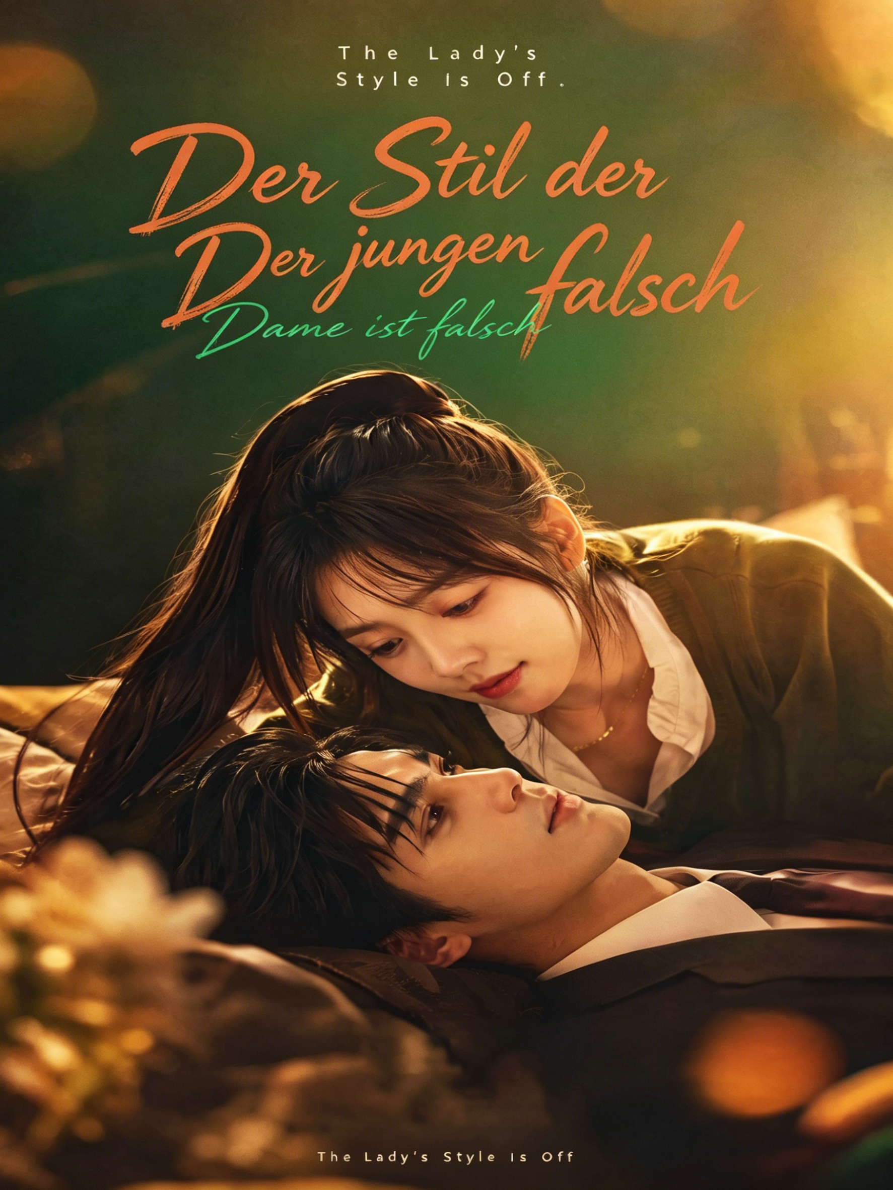 Der Stil der jungen Dame ist falsch